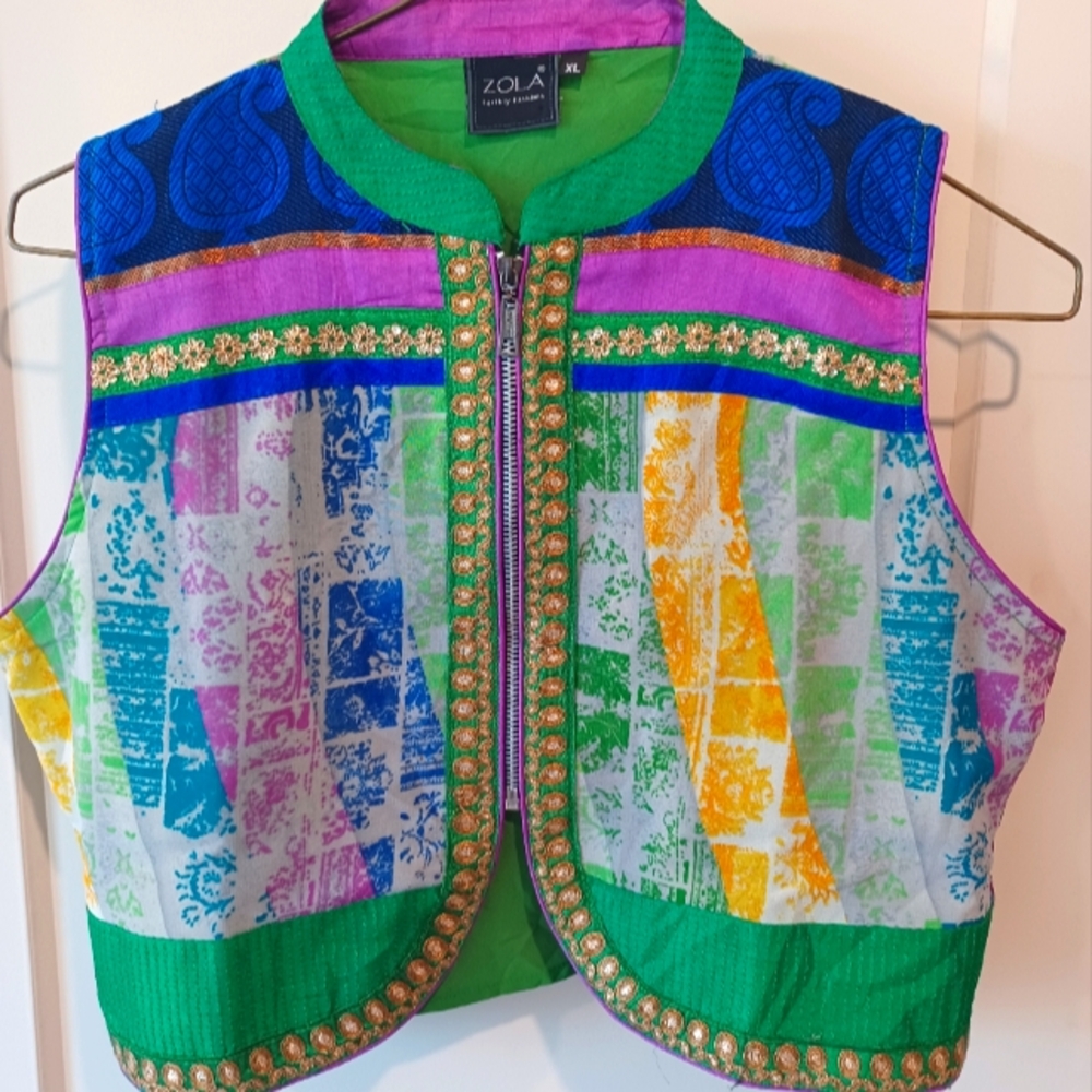 Zola Colorful Sleeveless Vest